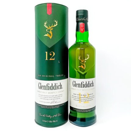 Glenfiddich 12 Year Old Single Malt Scotch Whisky, 70cl, 40% ABV