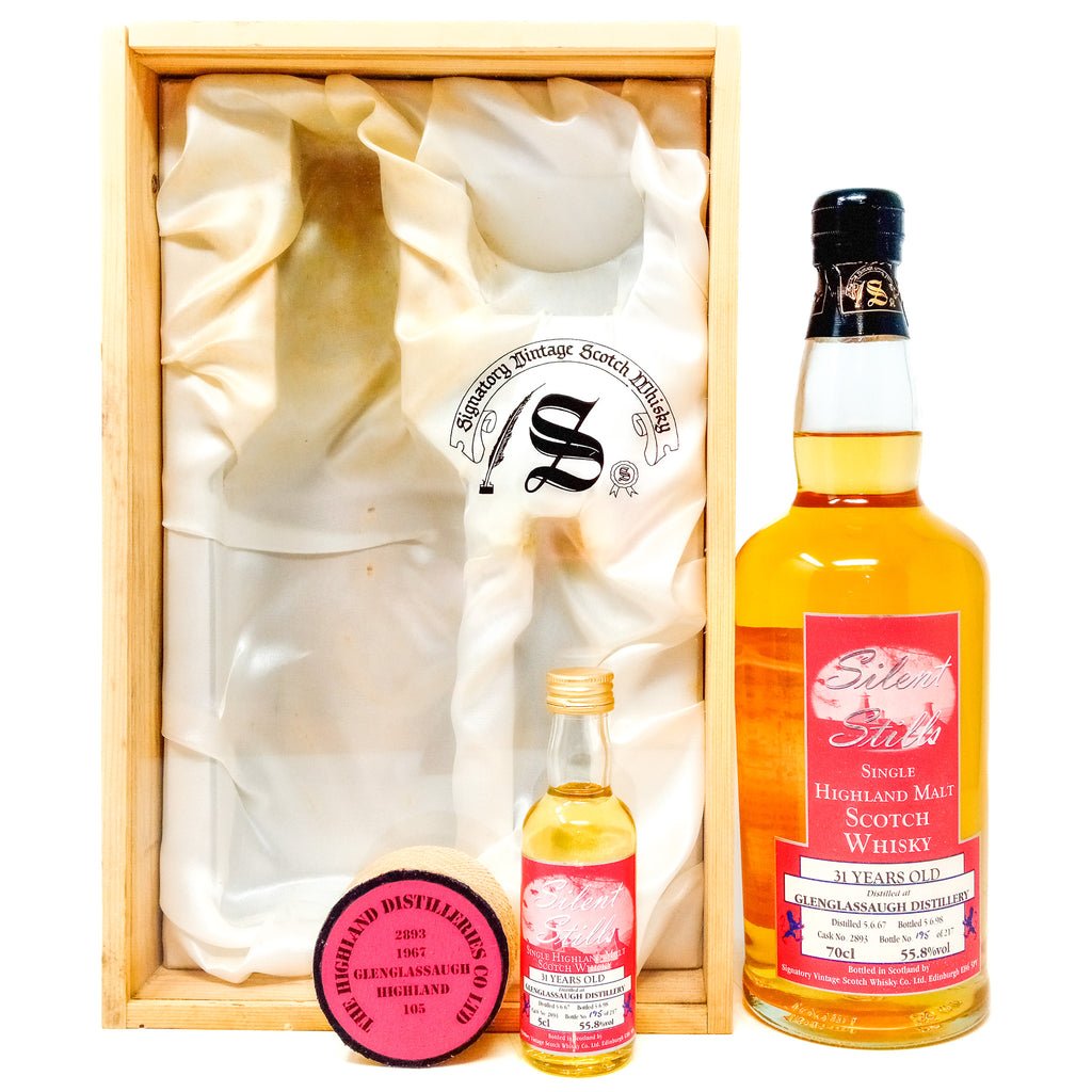 Glenglassaugh 1967 31 Year Old Silent Stills Single Malt Scotch Whisky, 70cl+5cl, 55.8% ABV Glenglassaugh 1967 31 Year Old Silent Stills Single Malt Scotch Whisky, 70cl+5cl, 55.8% ABV