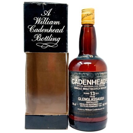 Glenglassaugh 1977 13 Year Old Cadenhead's Single Malt Scotch Whisky, 75cl, 60.7% ABV