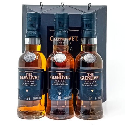 Glenlivet Spectra Single Malt Scotch Whisky, Half Bottle, 3x20cl, 40% ABV