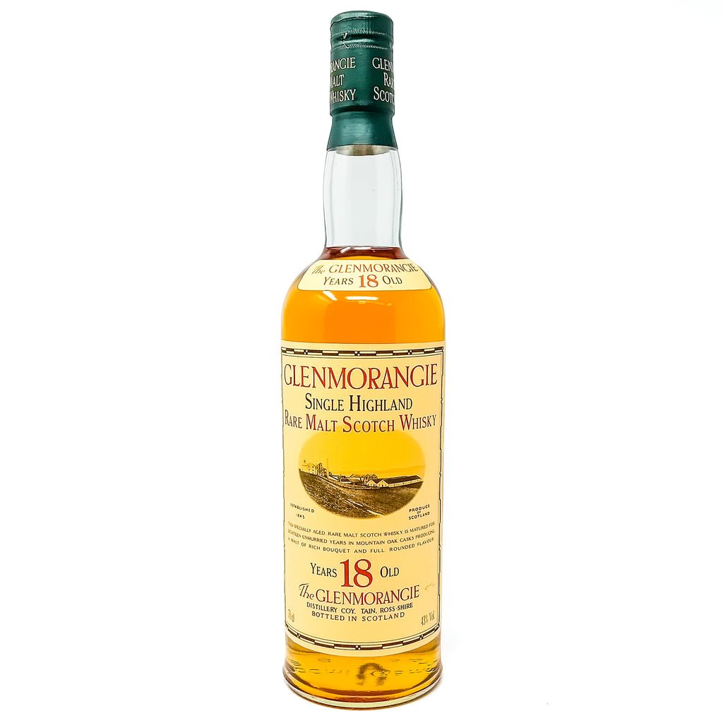 Glenmorangie 18 Year Old (Old Style) Single Malt Scotch Whisky, 70cl, 43% ABV Glenmorangie 18 Year Old (Old Style) Single Malt Scotch Whisky, 70cl, 43% ABV