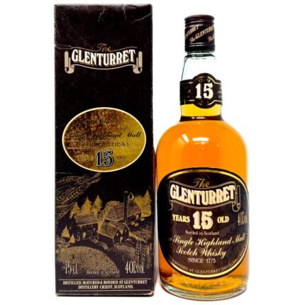 Glenturret 15 Year Old Single Highland Scotch Whisky, 75cl, 40% ABV