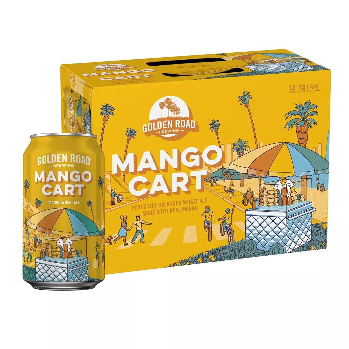 Golden Road Mango Cart 12Pk Cans Golden Road Mango Cart 12Pk Cans