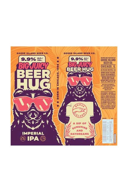Goose Island Big Juicy Beer Hug 19.2OZ