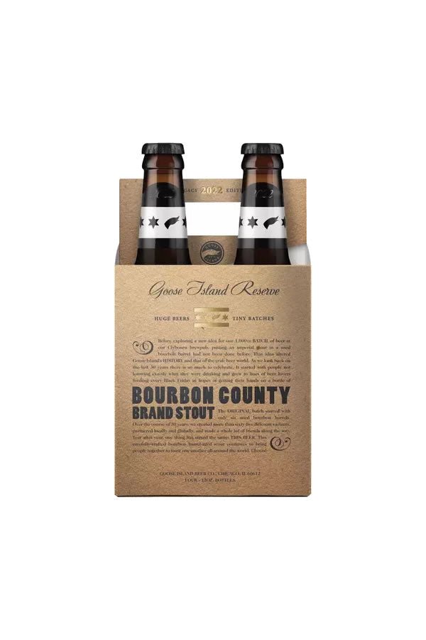 Goose Island Bourbon County Brand Stout 4Pk Goose Island Bourbon County Brand Stout 4Pk