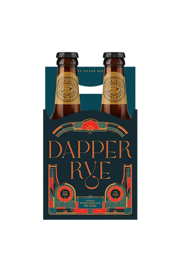 Goose Island Dapper Rye Double Bourbon 4Pk Goose Island Dapper Rye Double Bourbon 4Pk
