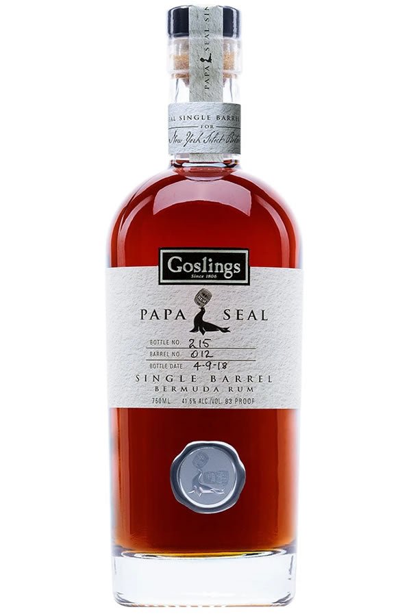 Goslings Papa Seal Single Barrel Rum 750ML Goslings Papa Seal Single Barrel Rum 750ML