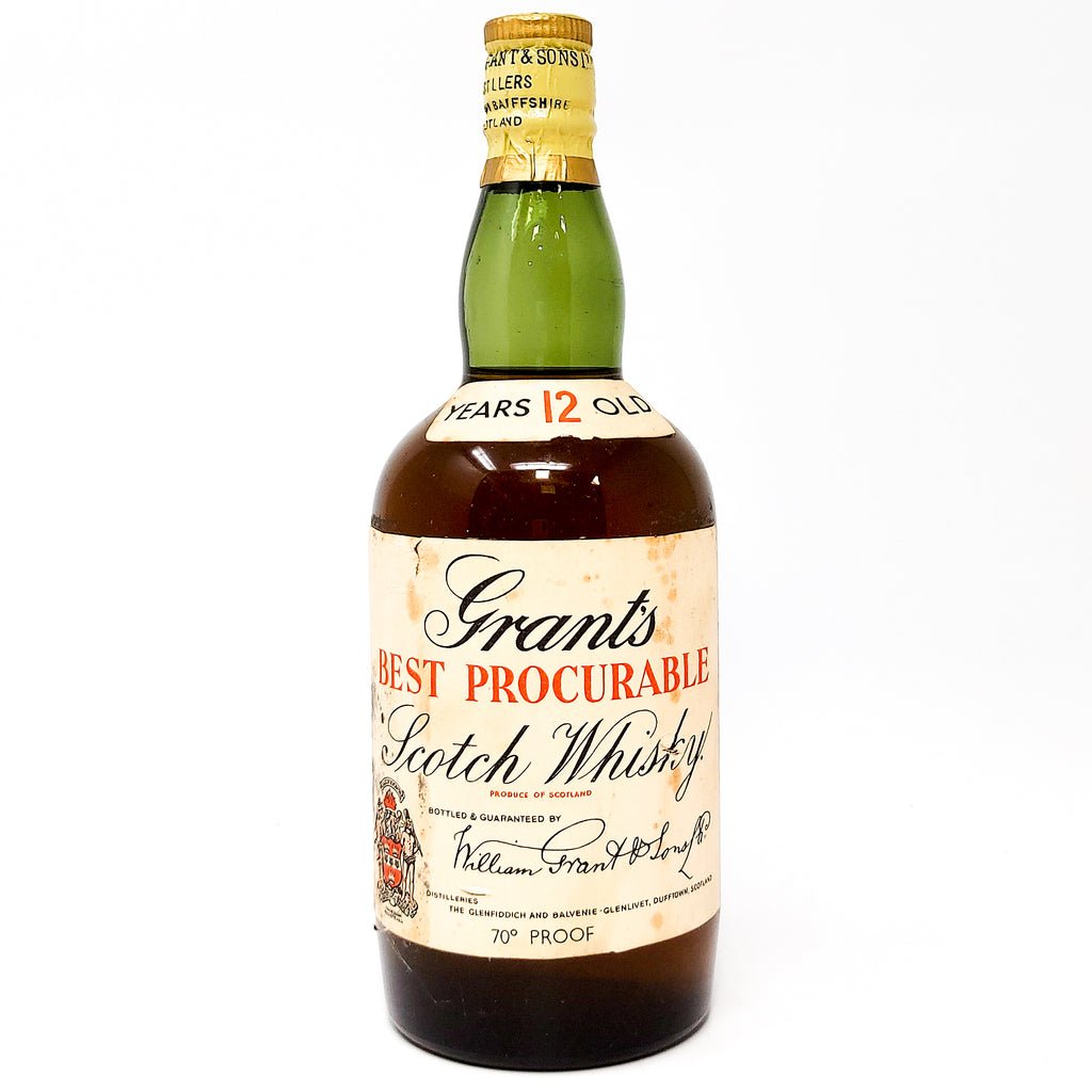 Grant's Best Procurable 12 Year Old Blended Scotch Whisky, 70° Proof Grant's Best Procurable 12 Year Old Blended Scotch Whisky, 70° Proof