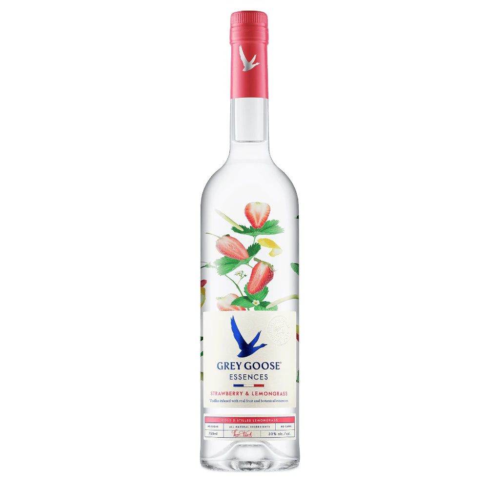 Grey Goose Essences Strawberry & Lemongrass 750ML Grey Goose Essences Strawberry & Lemongrass 750ML