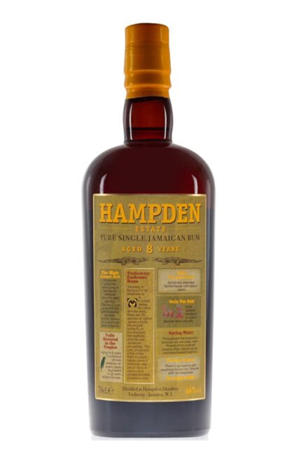 Hampden 8 Year Jamaican Single Estate Rum 750ML