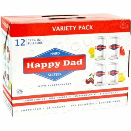 Happy Dad Seltzer Variety 12Pk