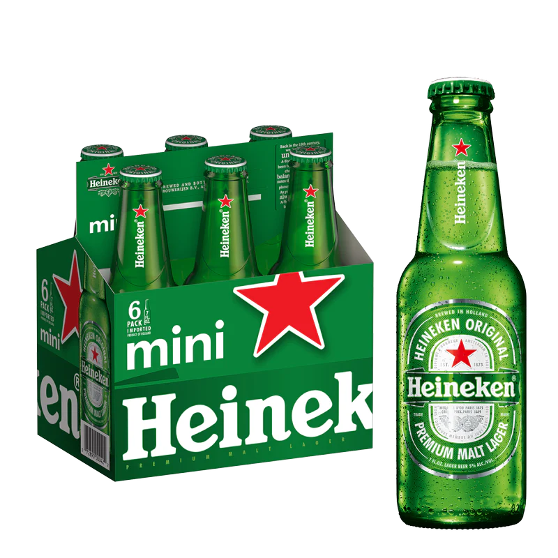 Heineken 6Pk 7OZ Heineken 6Pk 7OZ