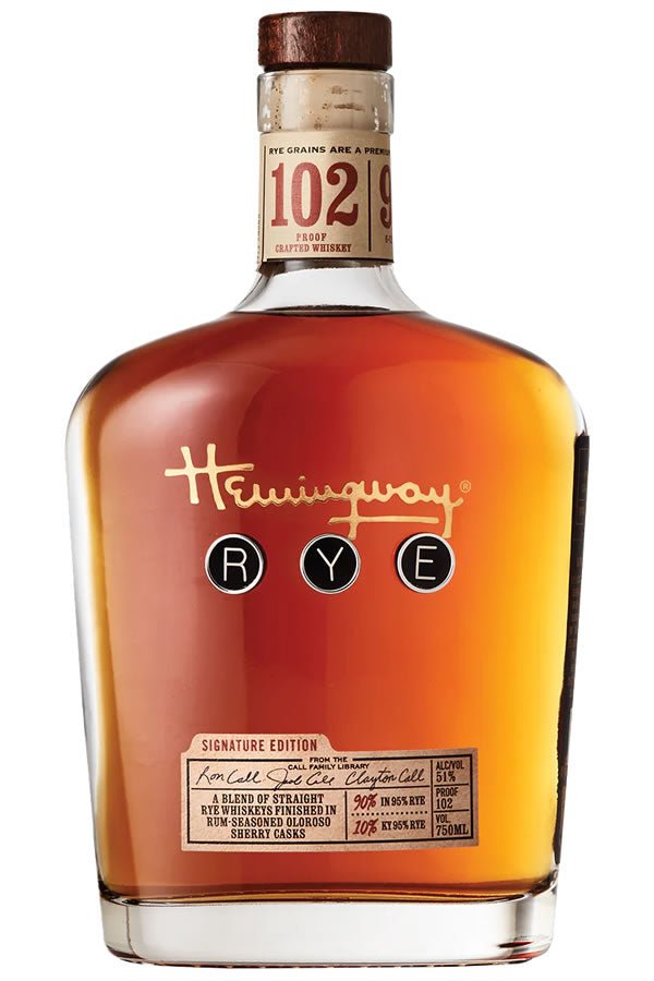 Hemingway Signature Edition Rye 750ML Hemingway Signature Edition Rye 750ML