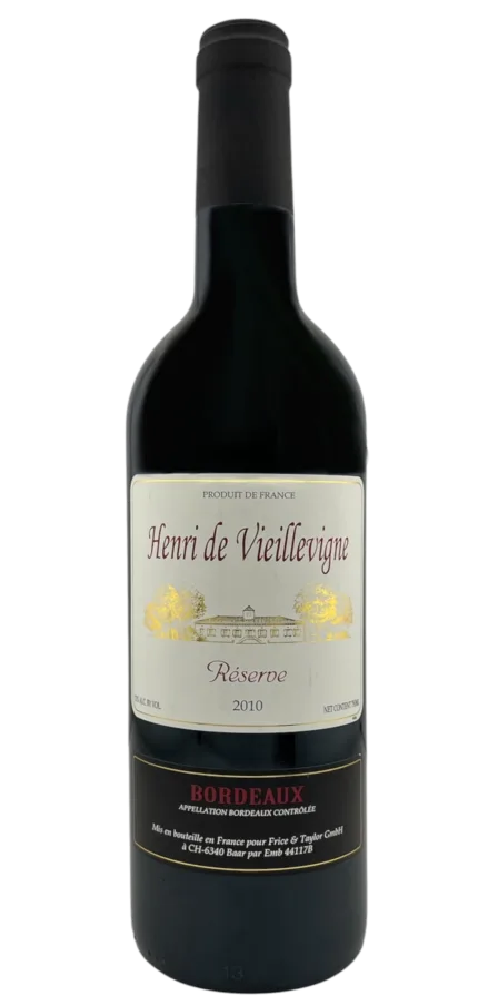 Henri de Vieillevigne Reserve Bordeaux