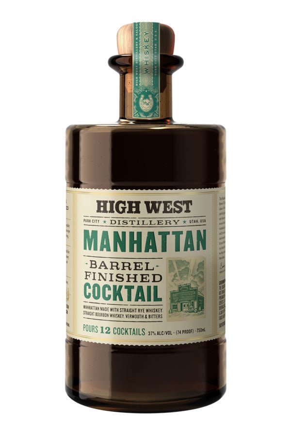 High West Barrel Finished Manhattan 750ML High West Barrel Finished Manhattan 750ML