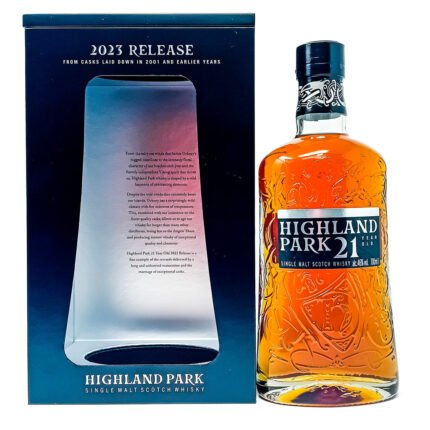 Highland Park 21 Year Old 2023 Release Single Malt Scotch Whisky, 70cl, 46% ABV