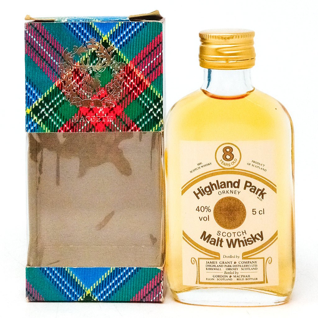 Highland Park 8 Year Old Single Malt Scotch Whisky, Miniature, 5cl, 40% ABV Highland Park 8 Year Old Single Malt Scotch Whisky, Miniature, 5cl, 40% ABV
