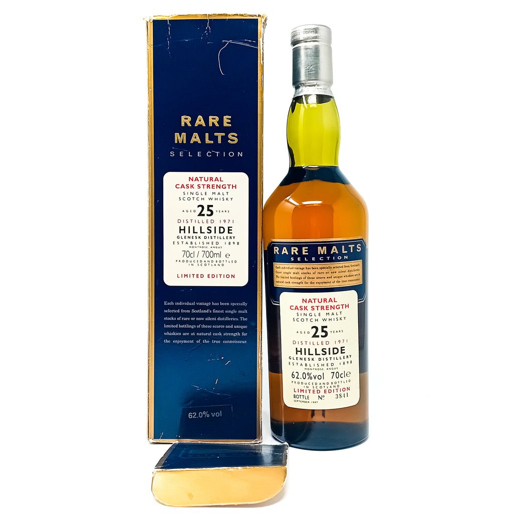 Hillside 1971 25 Year Old Rare Malts Seelction Single Malt Scotch Whisky, 70cl, 62.0% ABV Hillside 1971 25 Year Old Rare Malts Seelction Single Malt Scotch Whisky, 70cl, 62.0% ABV
