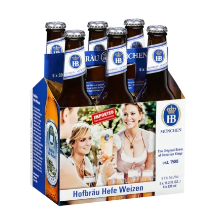 Hofbrau Hefe Weizen 6Pk