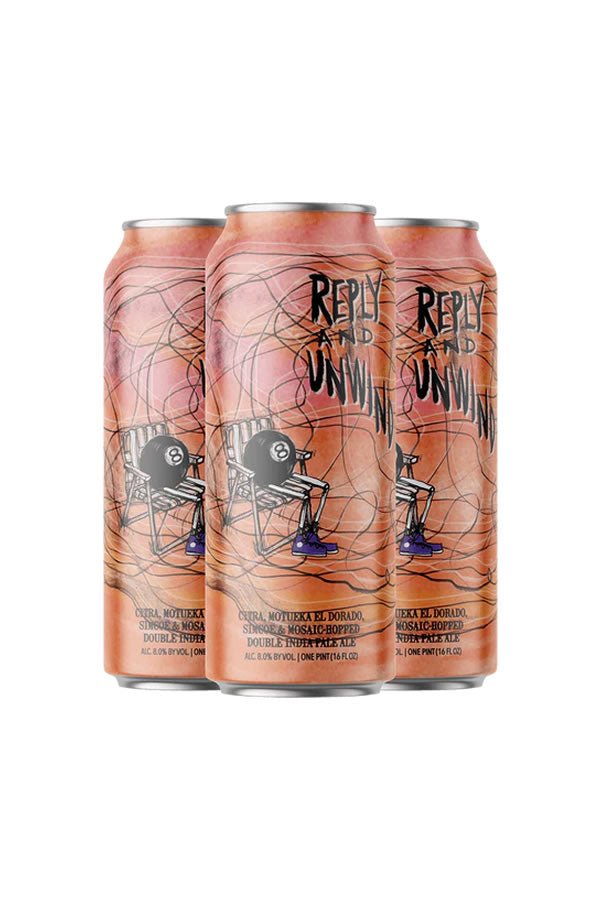 Hop Butcher Reply and Unwind 4Pk Hop Butcher Reply and Unwind 4Pk