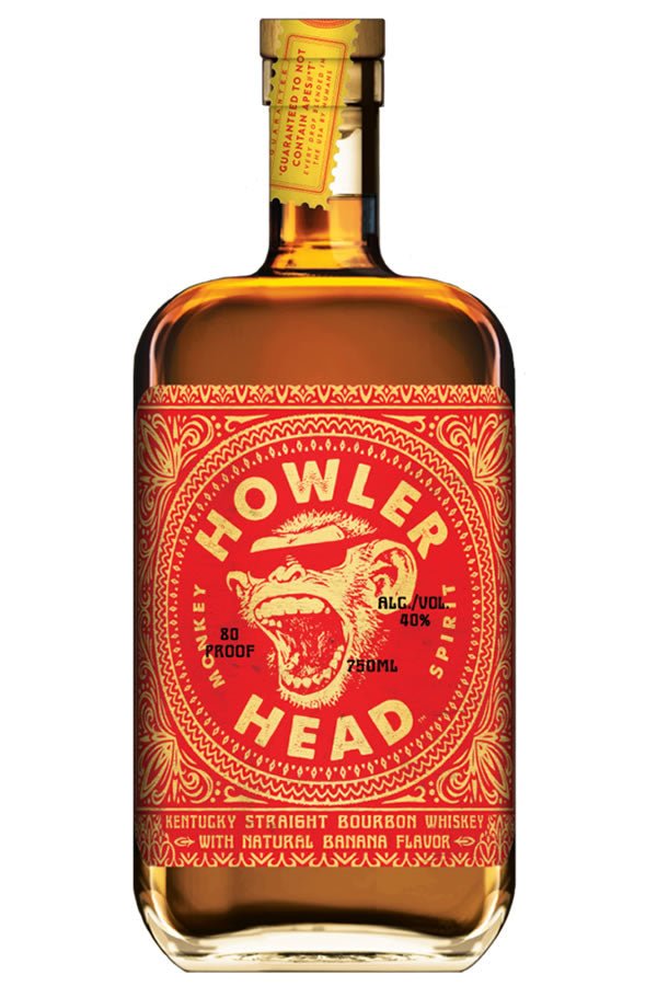 Howler Head Banana Infused Bourbon 750ML Howler Head Banana Infused Bourbon 750ML