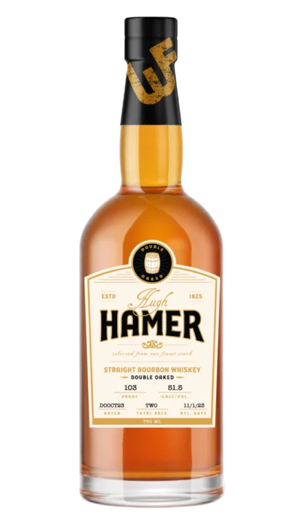 Hugh Hamer Double Oaked Bourbon 750ML