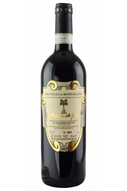 Il Marroneto Madonna dekke Grazue Brunello di Montalcino 2018