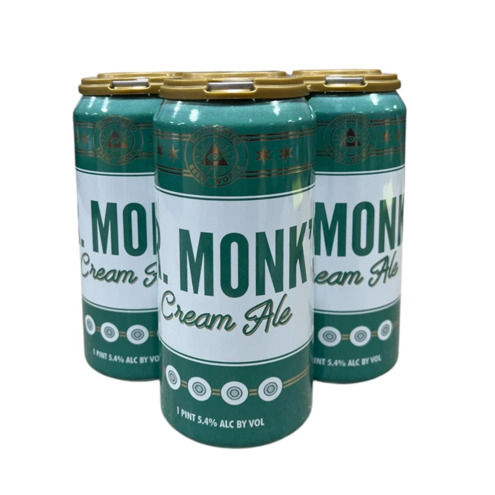 Illuminated Mr. Monk's Cream Ale 4Pk Illuminated Mr. Monk's Cream Ale 4Pk