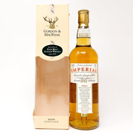 Imperial 1991 Gordon and MacPhail Single Malt Scotch Whisky, 70cl, 43% ABV