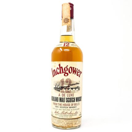 Inchgower 12 Year Old De Luxe Scotch Whisky, 26 2/3 fl. ozs., 70° Proof