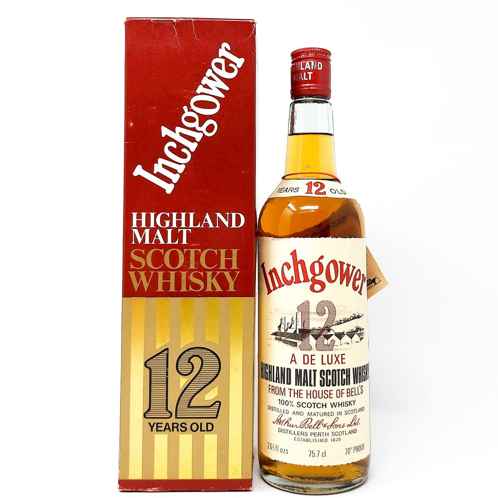 Inchgower 12 Year Old Single Malt Scotch Whisky, 26 2/3 fl. ozs. (75.7cl), 70° Proof Inchgower 12 Year Old Single Malt Scotch Whisky, 26 2/3 fl. ozs. (75.7cl), 70° Proof
