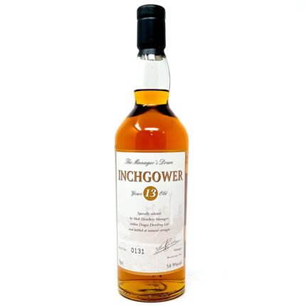 Inchgower 13 Year Old The Manager's Dram Single Malt Scotch Whisky, 70cl, 58.9% ABV