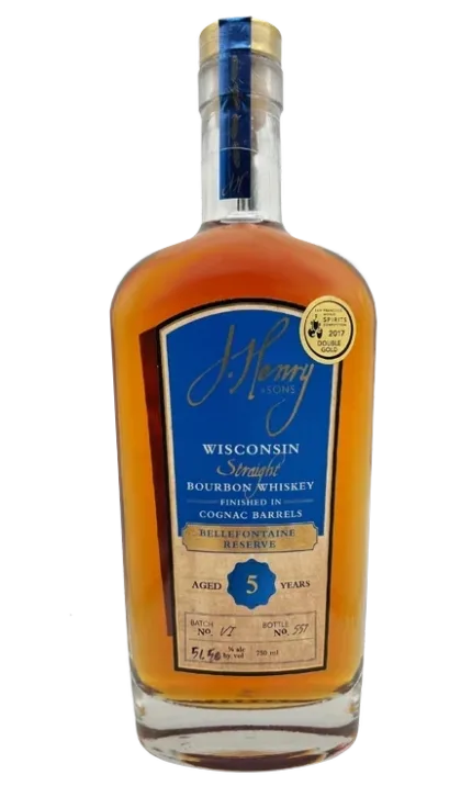 J. Henry & Sons Bellefontaine Reserve 5 Year Bourbon 750ML