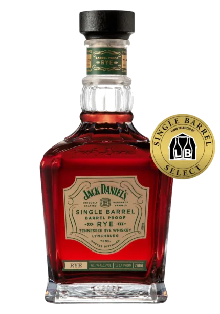 Jack Daniels Liquor Barn Single Barrel Barrel Proof Rye 750ML