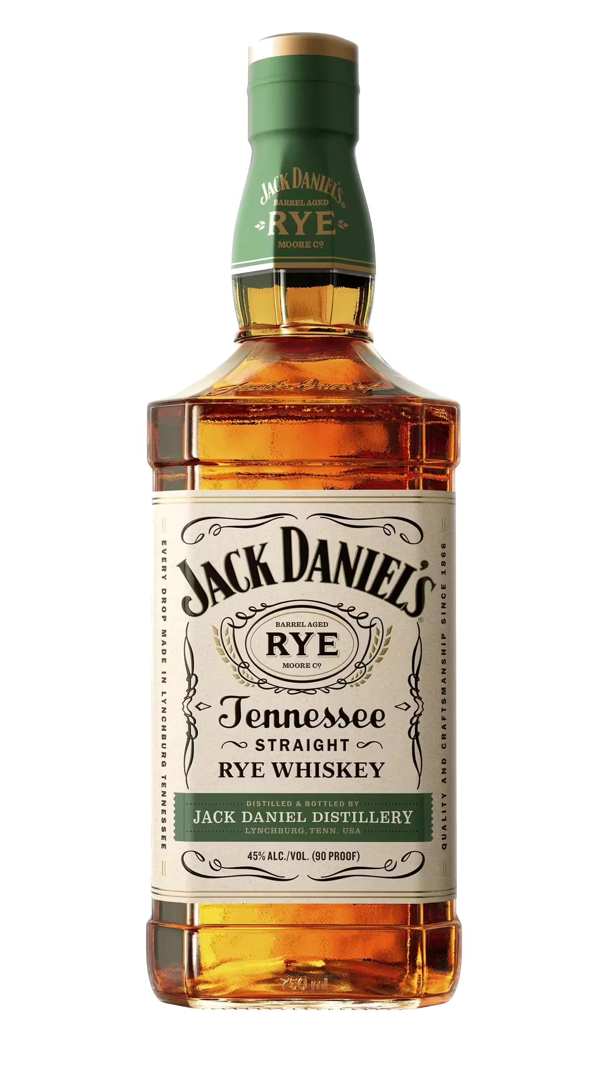 Jack Daniel's Tennessee Rye Whiskey 750ML Jack Daniel's Tennessee Rye Whiskey 750ML