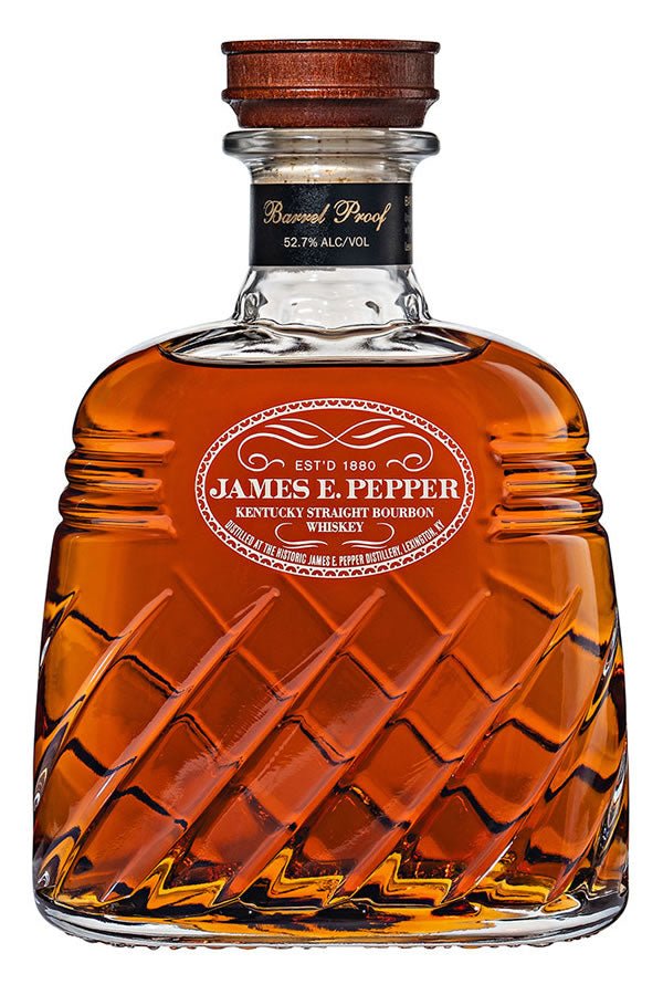 James E. Pepper Decanter Barrel Proof Bourbon 750ML James E. Pepper Decanter Barrel Proof Bourbon 750ML