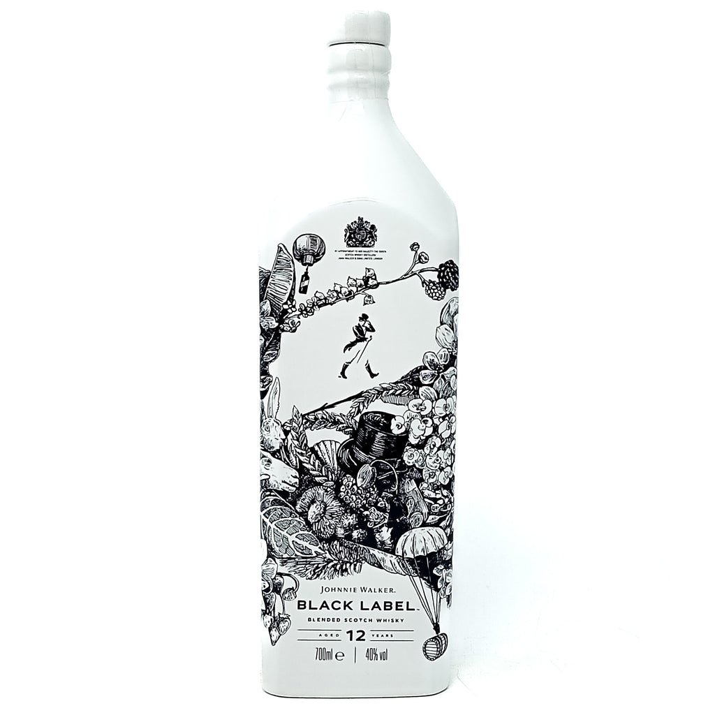 Johnnie Walker Black Label 12 Year Old Air Ink Bottle for Life Blended Scotch Whisky, 70cl, 40% ABV Johnnie Walker Black Label 12 Year Old Air Ink Bottle for Life Blended Scotch Whisky, 70cl, 40% ABV