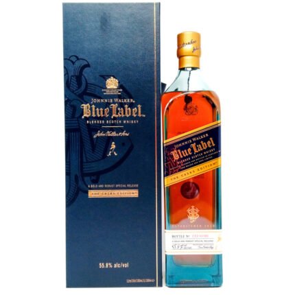 Johnnie Walker Blue Label The Casks Edition Blended Scotch Whisky, 1L, 55.8% ABV