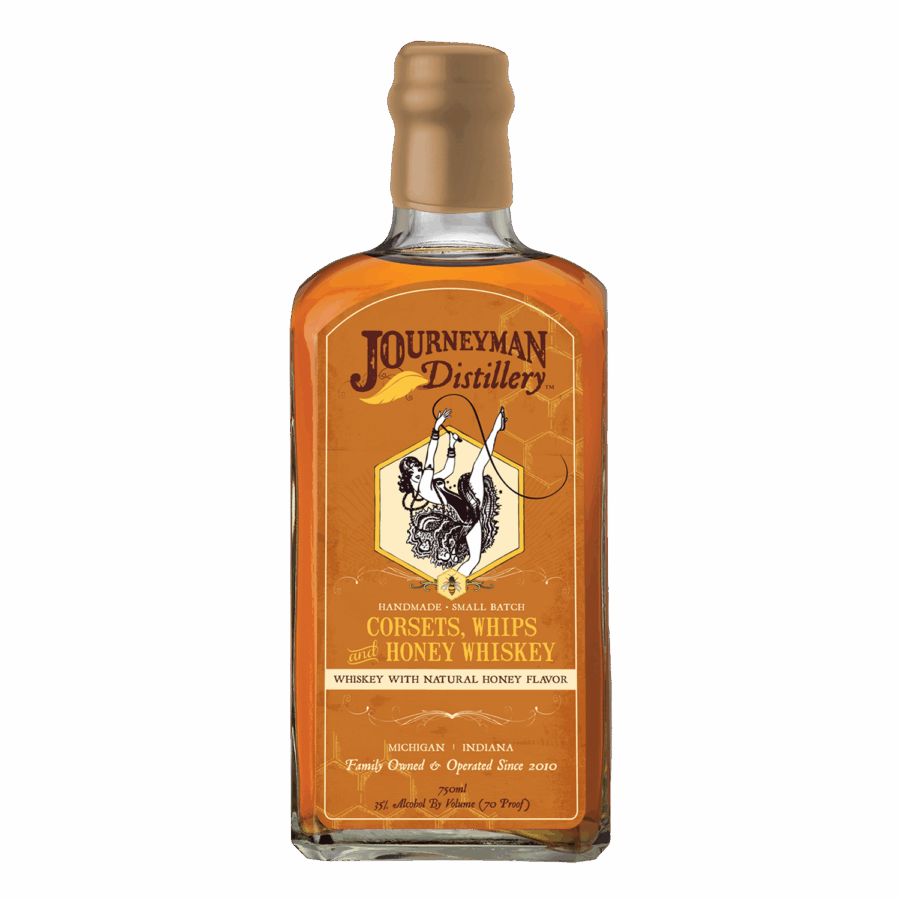 Journeyman Corsets, Whips & Honey Whiskey 750ML Journeyman Corsets, Whips & Honey Whiskey 750ML
