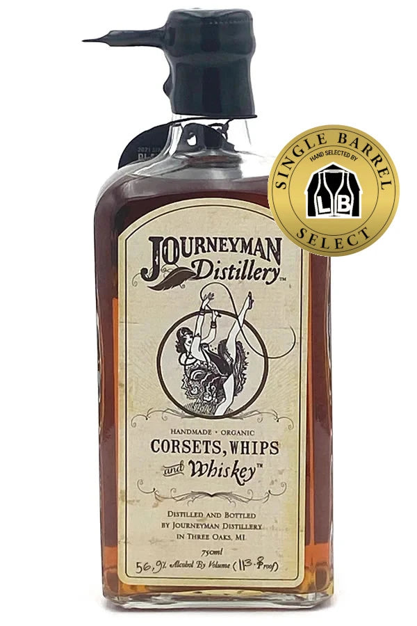 Journeyman Corsets, Whips & Whiskey Liquor Barn Single Barrel 750ML Journeyman Corsets, Whips & Whiskey Liquor Barn Single Barrel 750ML