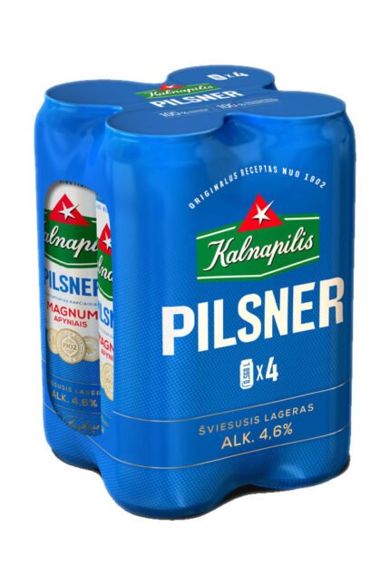Kalnapilis Pilsner 4Pk Cans