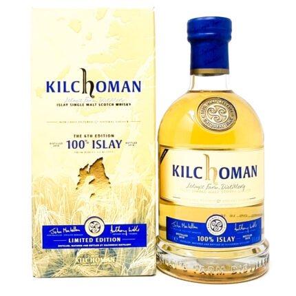 Kilchoman 100% Islay 6th Edition Single Malt Scotch Whisky, 70cl, 50% ABV