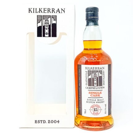 Kilkerran 2004 15 Year Old Single Bourbon Cask 15th Anniversary Single Malt Scotch Whisky, 70cl, 53.1% ABV