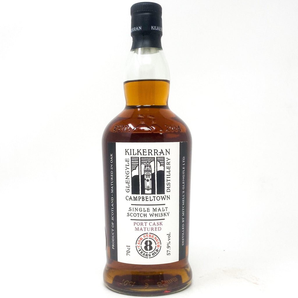 Kilkerran 8 Year Old Port Cask Single Malt Scotch Whisky, 70cl, 57.9% ABV Kilkerran 8 Year Old Port Cask Single Malt Scotch Whisky, 70cl, 57.9% ABV