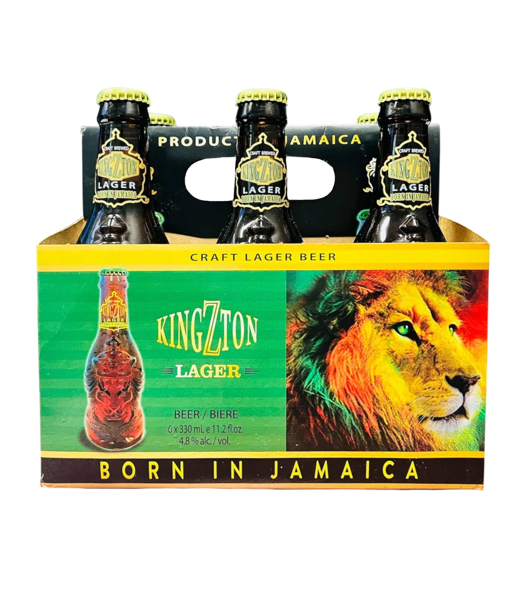 Kingzton Jamaican Lager 6Pk Kingzton Jamaican Lager 6Pk