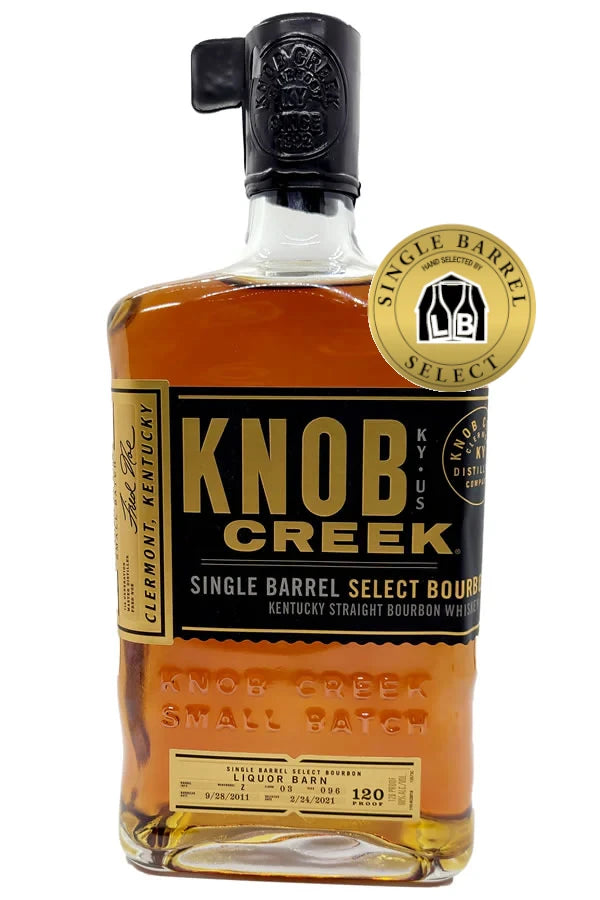 Knob Creek Single Barrel Liquor Barn W1F06R047 Knob Creek Single Barrel Liquor Barn W1F06R047