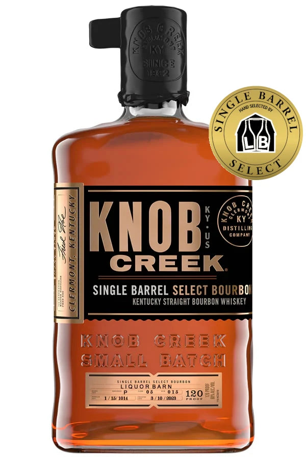 Knob Creek Single Barrel Liquor Barn WZ05R015 750ML Knob Creek Single Barrel Liquor Barn WZ05R015 750ML