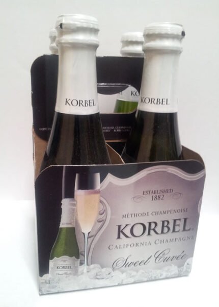 Korbel Sweet Cuvee 4Pk 187ML