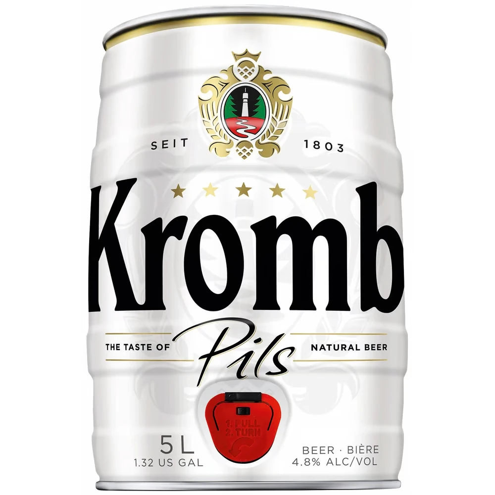 Krombacher Pils 5L Keg Krombacher Pils 5L Keg