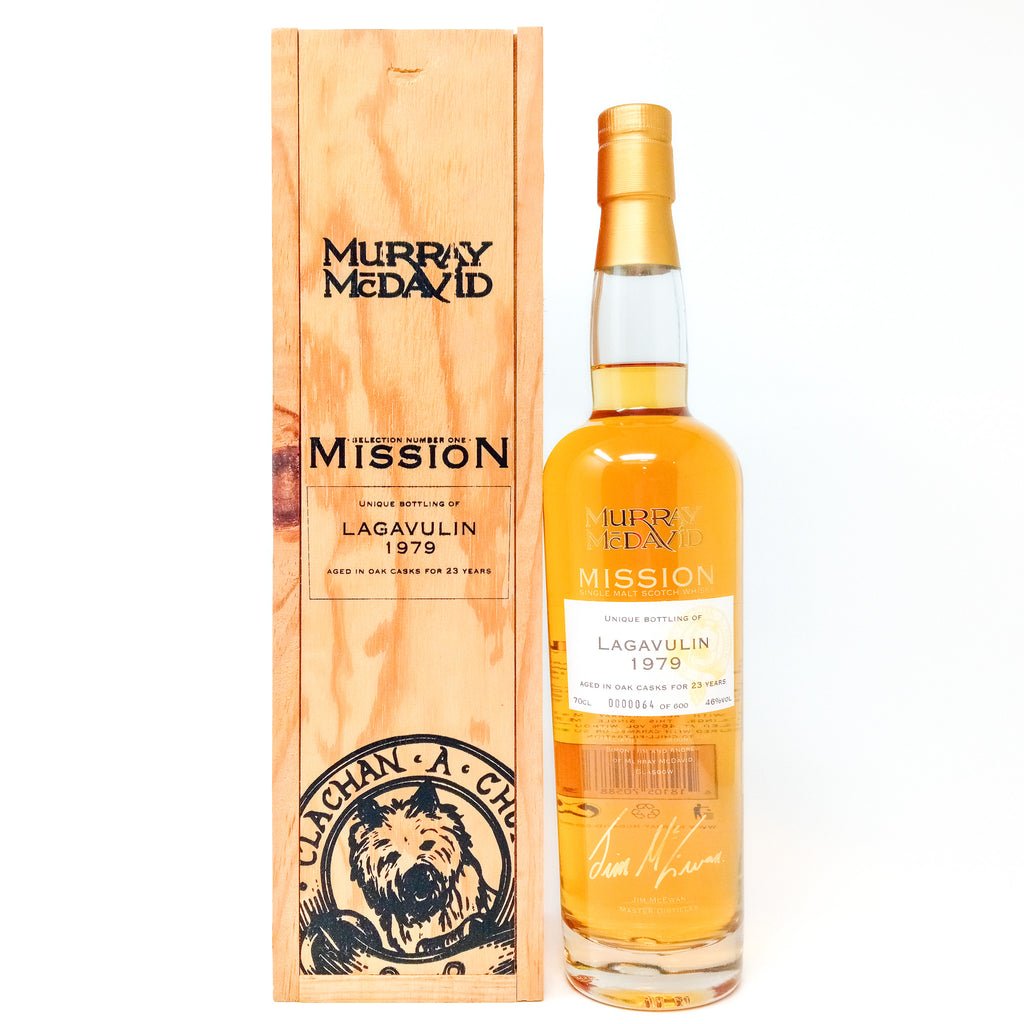 Lagavulin 1979 23 Year Old Murray McDavid Mission Single Malt Scotch Whisky, 70cl, 46% ABV Lagavulin 1979 23 Year Old Murray McDavid Mission Single Malt Scotch Whisky, 70cl, 46% ABV